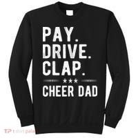 Mens Pay Drive Clap Cheer Dad Cheerleading Father Cheerleader Sweatshirt thumb 0