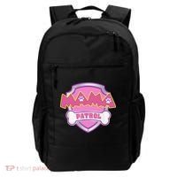 Mama Patrol Dog Mom Dad Funny Gift Birthday Party Backpack thumb 0