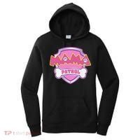 Mama Patrol Dog Mom Dad Funny Gift Birthday Party Women's Hoodie thumb 0