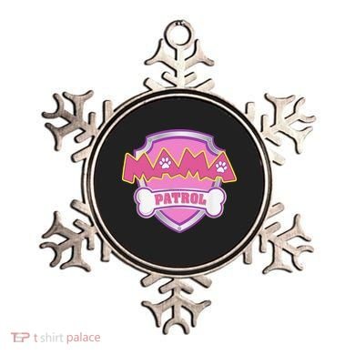 Mama Patrol Dog Mom Dad Funny Gift Birthday Party Ornament