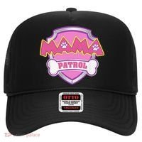 Mama Patrol Dog Mom Dad Funny Gift Birthday Party Hat thumb 0