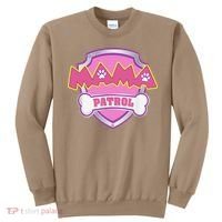 Mama Patrol Dog Mom Dad Funny Gift Birthday Party Sweatshirt thumb 0