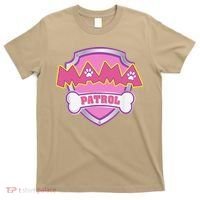 Mama Patrol Dog Mom Dad Funny Gift Birthday Party T-Shirt thumb 0