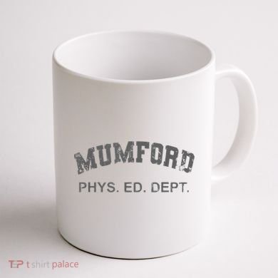 Mumford Phs. Ed. Dept Coffee Mug back