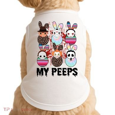 My Peeps Easter Horror Eggs Horror Movie Easter Horror Easter Doggie Tank