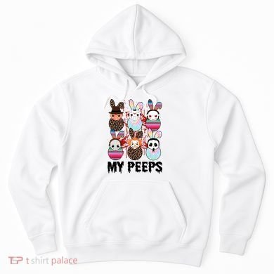 My Peeps Easter Horror Eggs Horror Movie Easter Horror Easter Hoodie