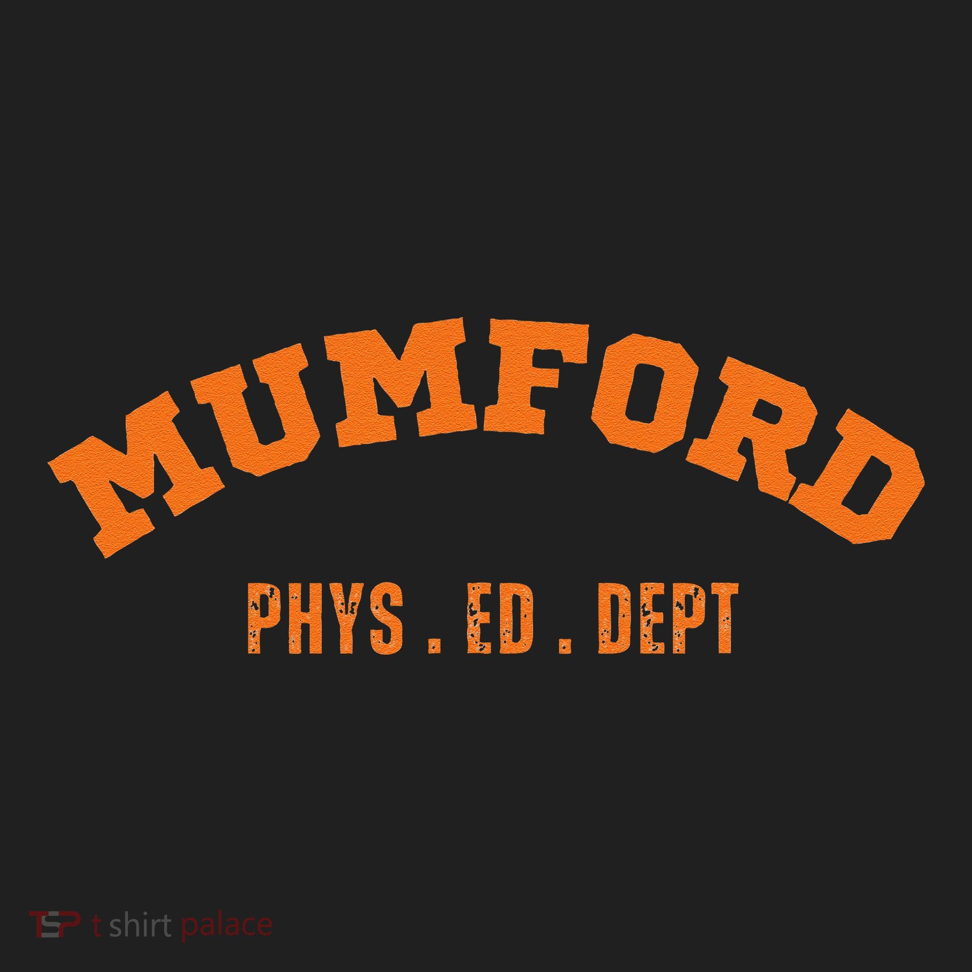 Mumford Phys. Ed. Dept. Novelty Tumbler