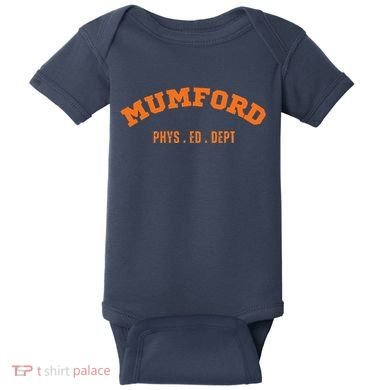 Mumford Phys. Ed. Dept. Novelty Baby Bodysuit