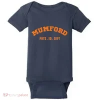 Mumford Phys. Ed. Dept. Novelty Baby Bodysuit thumb 0