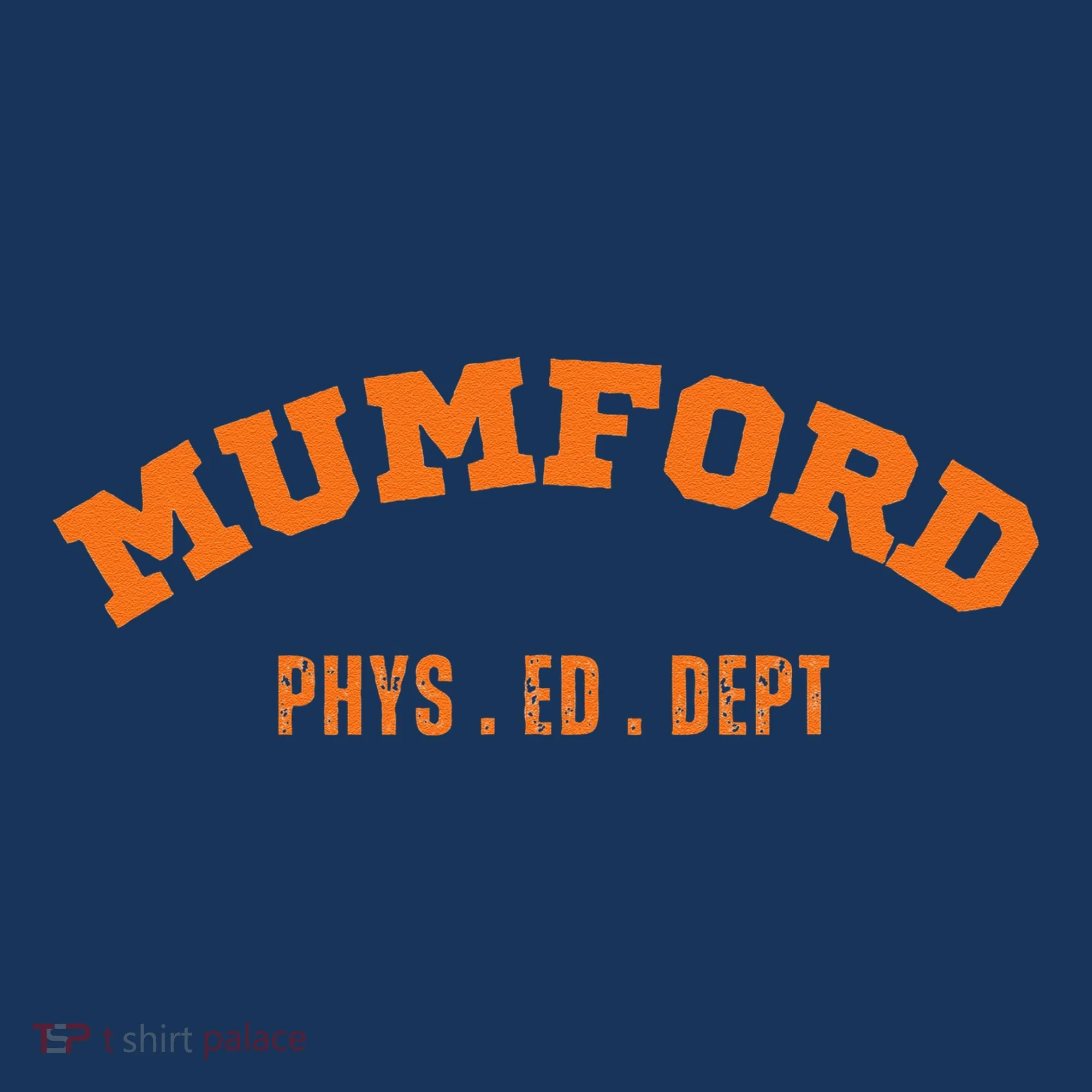 Mumford Phys. Ed. Dept. Novelty Tank Top