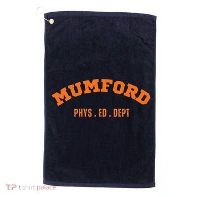 Mumford Phys. Ed. Dept. Novelty Golf Towel