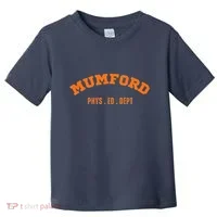 Mumford Phys. Ed. Dept. Novelty Toddler T-Shirt thumb 0