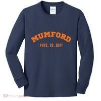 Mumford Phys. Ed. Dept. Novelty Kids Long Sleeve Shirt thumb 0