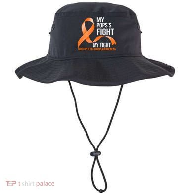 My Pops's Fight My Fight Multiple Sclerosis Ms Warrior Gift Bucket Hat