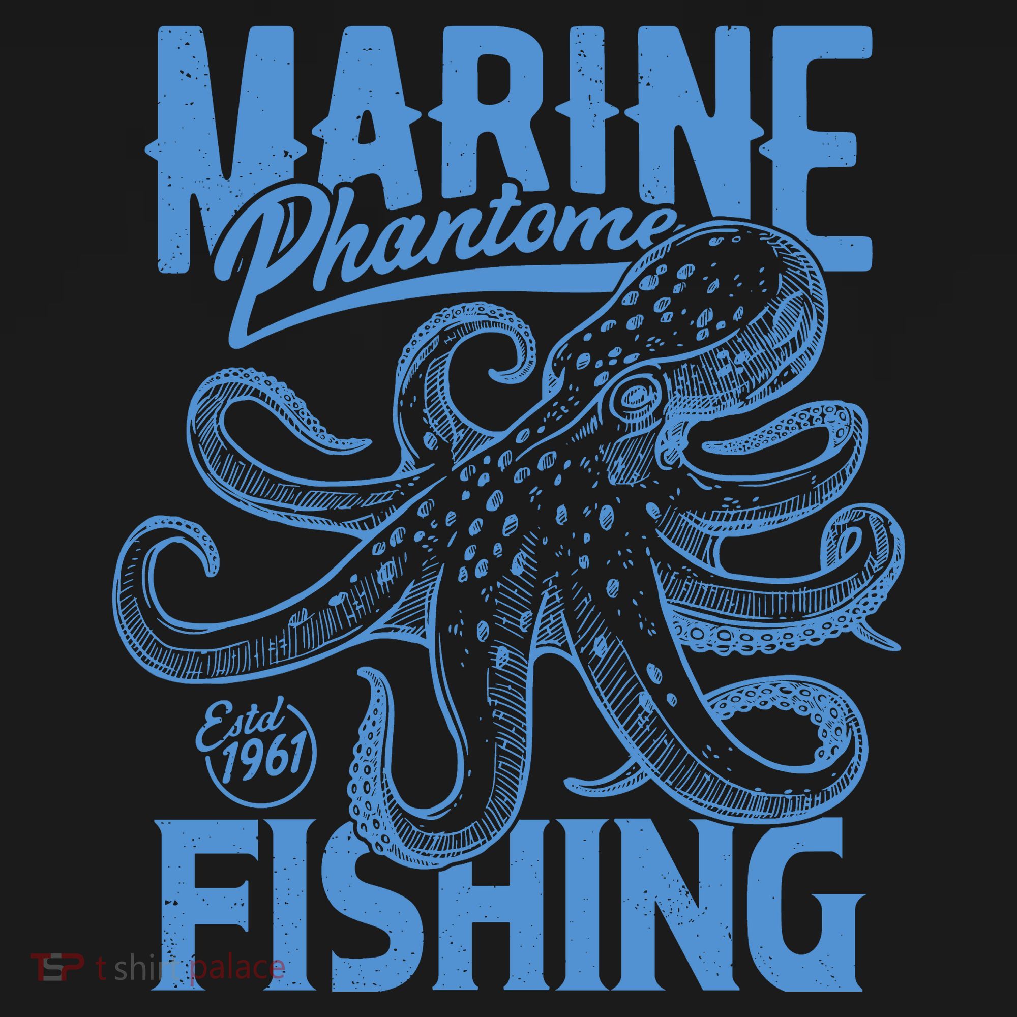 Marine Phantome Fishing USA-Made Doggie Bandana