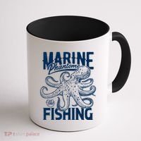 Marine Phantome Fishing Coffee Mug thumb 1