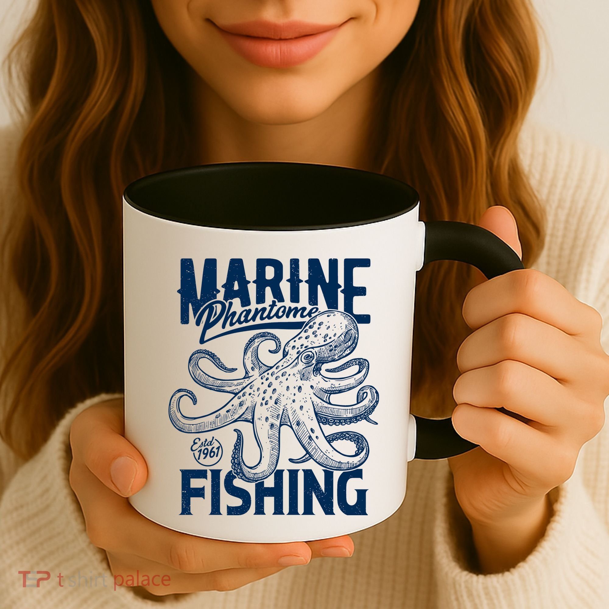 Marine Phantome Fishing Coffee Mug