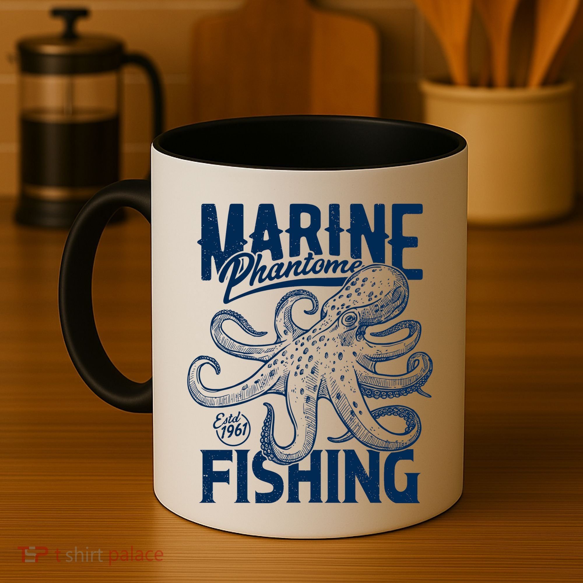 Marine Phantome Fishing Coffee Mug