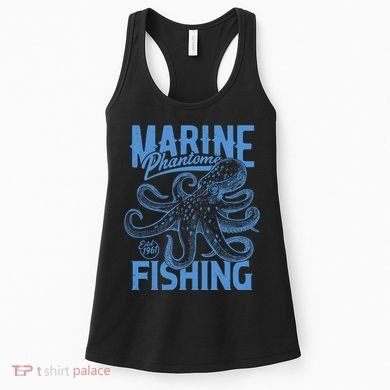 Marine Phantome Fishing Women's Tank Top