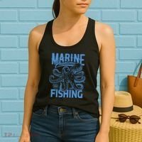 Marine Phantome Fishing Women's Tank Top thumb 2