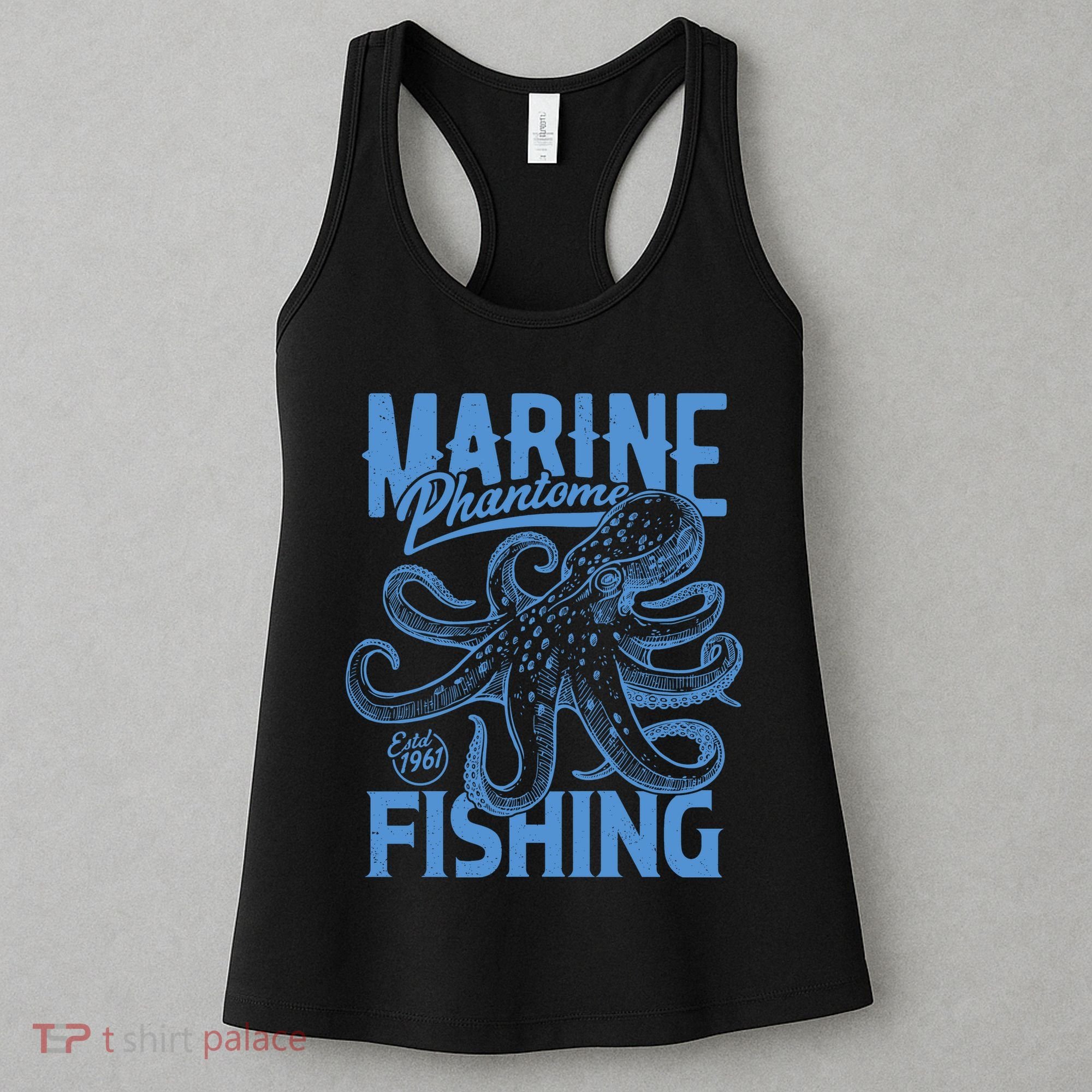 Marine Phantome Fishing Women's Tank Top