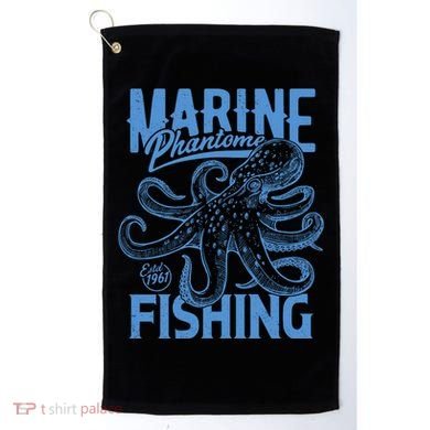 Marine Phantome Fishing Golf Towel