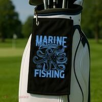 Marine Phantome Fishing Golf Towel thumb 2