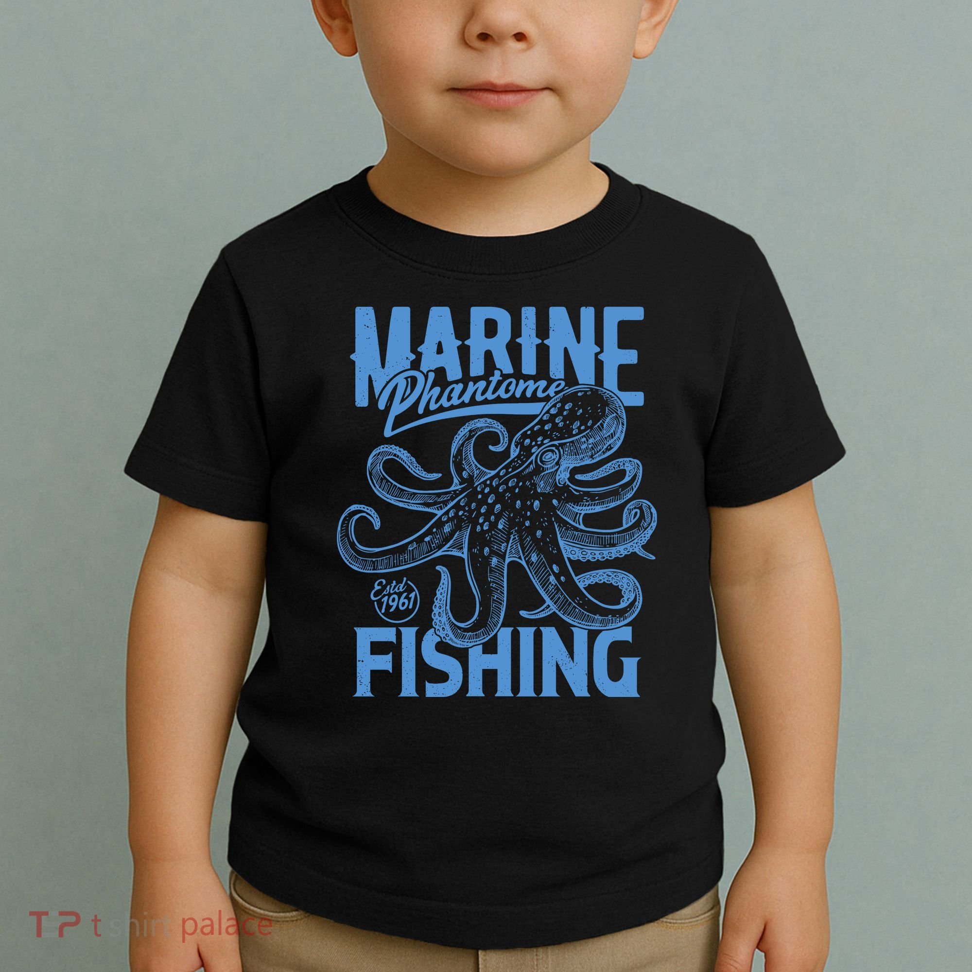 Marine Phantome Fishing Toddler T-Shirt