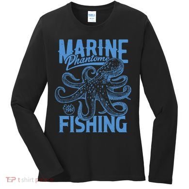 Marine Phantome Fishing Women's Long Sleeve Shirt