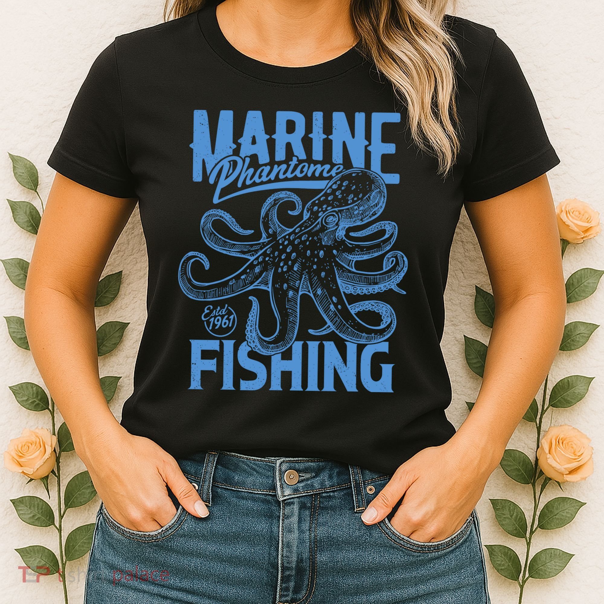 Marine Phantome Fishing Women's T-Shirt