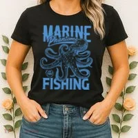 Marine Phantome Fishing Women's T-Shirt thumb 2