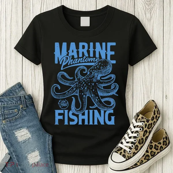 Marine Phantome Fishing Women's T-Shirt