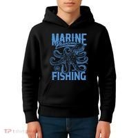 Marine Phantome Fishing Kids Hoodie thumb 4