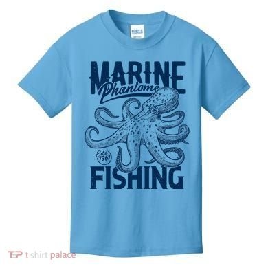Marine Phantome Fishing Kids T-Shirt