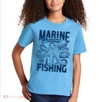 Marine Phantome Fishing Kids T-Shirt thumb 2