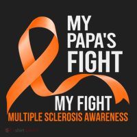 My Papa's Fight My Fight Multiple Sclerosis Ms Warrior Cute Gift Women's Sweatshirt thumb 2