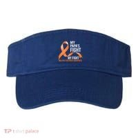 My Papa's Fight My Fight Multiple Sclerosis Ms Warrior Cute Gift Visor thumb 0
