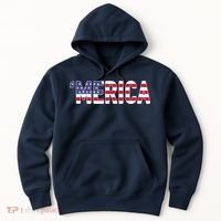 'Merica Patriotic Flag USA United States America Novelty Hoodie thumb 0
