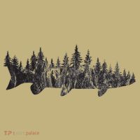 Musky Pine Forest Treeline Outdoor Fishing Angler Mousepad thumb 1