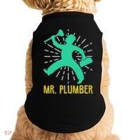 Mr. Plumber Funny Plumber Doggie Tank thumb 0