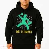 Mr. Plumber Funny Plumber Hoodie thumb 2