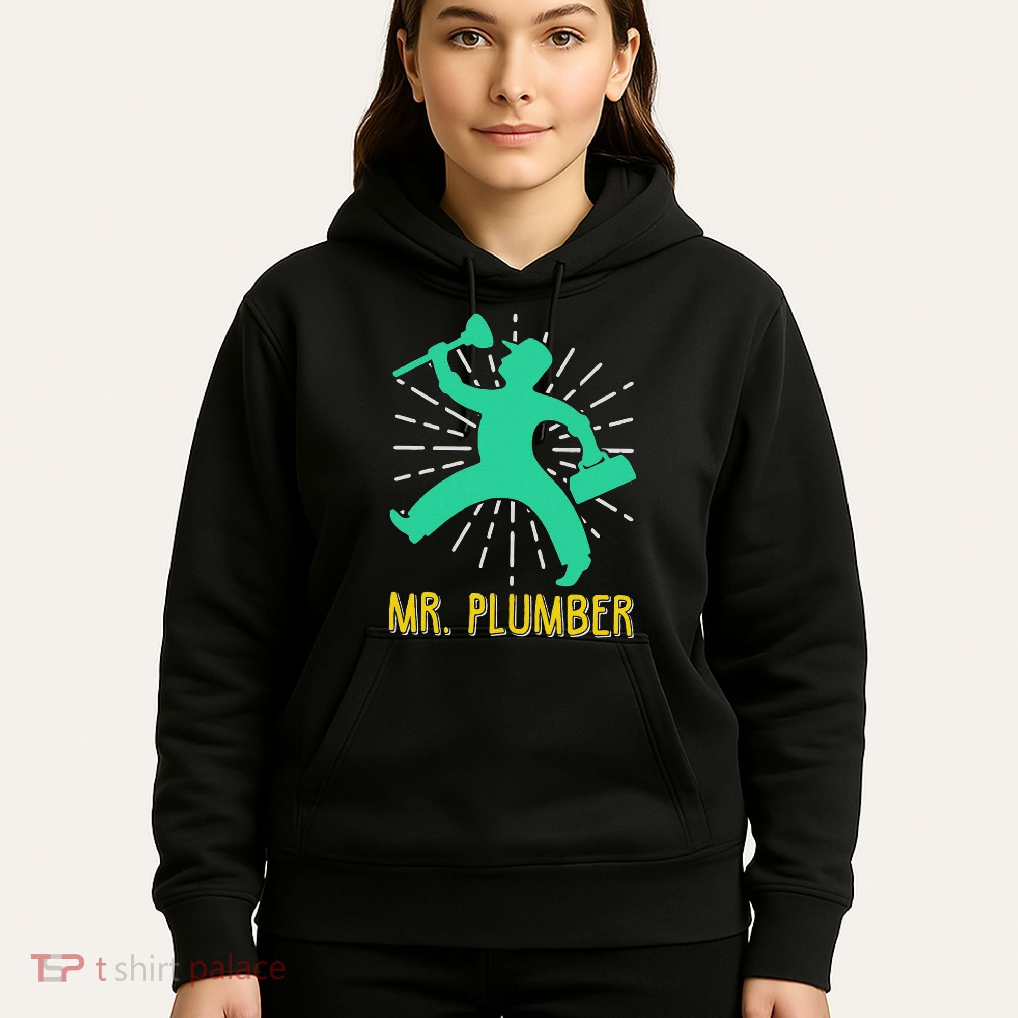 Mr. Plumber Funny Plumber Hoodie