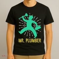 Mr. Plumber Funny Plumber T-Shirt thumb 3