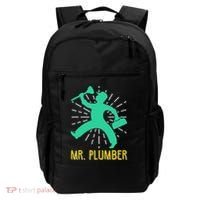 Mr. Plumber Funny Plumber Backpack thumb 0