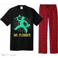 Mr. Plumber Funny Plumber Pajama Set thumb 0