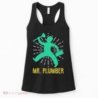 Mr. Plumber Funny Plumber Women's Tank Top thumb 0