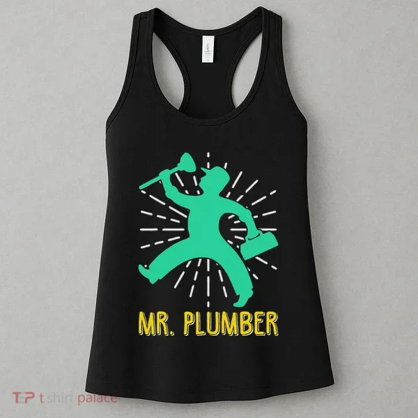 Mr. Plumber Funny Plumber Women's Tank Top