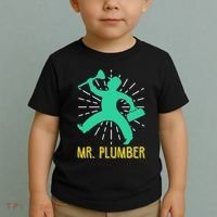 Mr. Plumber Funny Plumber Toddler T-Shirt thumb 2