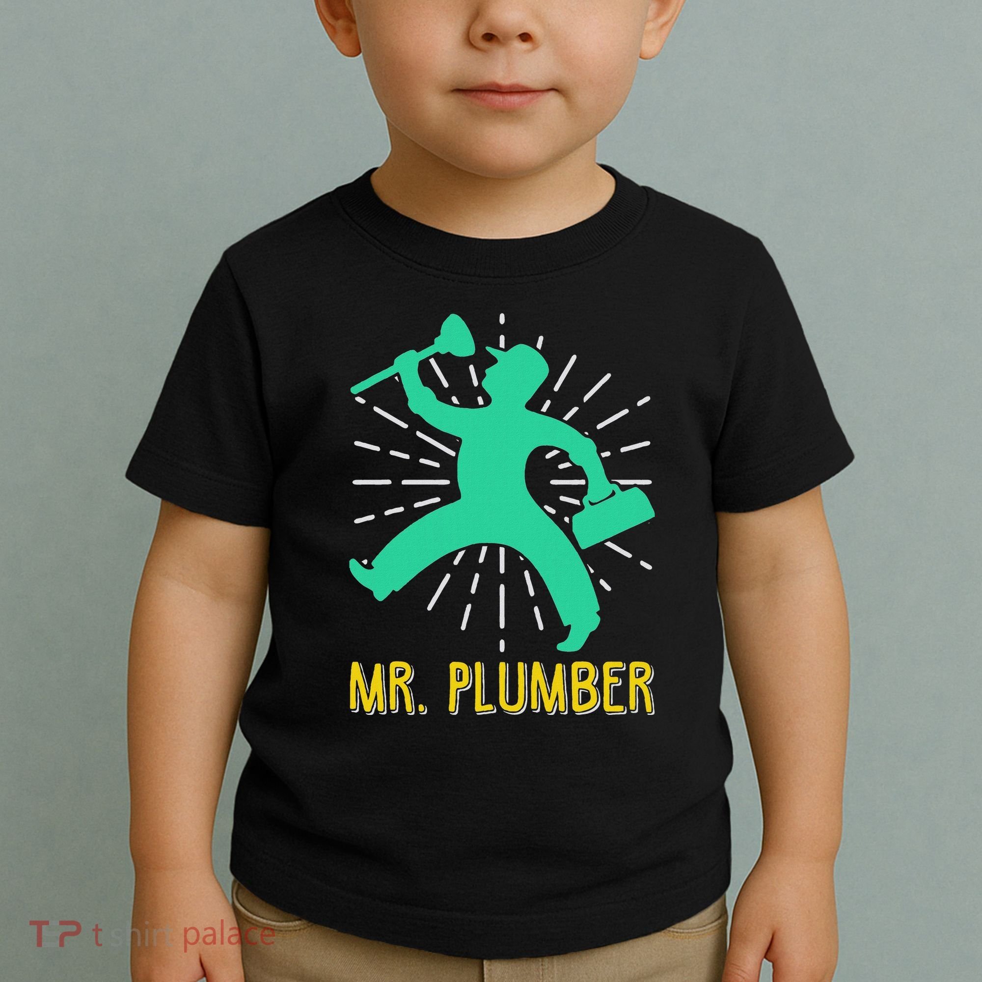 Mr. Plumber Funny Plumber Toddler T-Shirt
