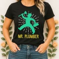 Mr. Plumber Funny Plumber Women's T-Shirt thumb 2